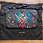 Zadig & Voltaire Clutch - Uniek Design!, Ophalen of Verzenden, Zo goed als nieuw, Zwart, Avondtasje