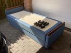 GRATIS  Boxspring Pullman 180/200, Ophalen, Blauw, Tweepersoons, Zo goed als nieuw