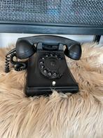 Vintage Bakelieten PTT Telefoon met Draaischijf, Telecommunicatie, Ophalen, Gebruikt, Bakeliet