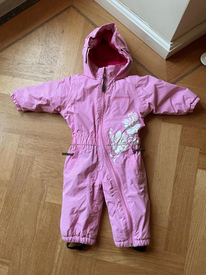 Skipakje Rucanor roze 68 overall skipak ski pak sneeuwpak, Kinderen en Baby's, Babykleding | Maat 68, Nieuw, Meisje, Pakje, Ophalen of Verzenden