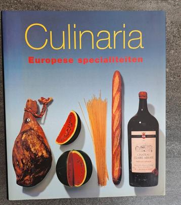 Heel groot Nederlandstalig kookboek Culinaira Europa  beschikbaar voor biedingen