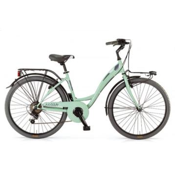 MBM Agora 28 Inch Damesfiets 6 versnellingen Muntgroen beschikbaar voor biedingen