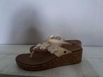 Skechers sleehak sandaal, Ophalen, Skechers, Beige, Nieuw
