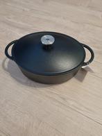 WMF ovale gietijzer pan, Huis en Inrichting, Keuken | Potten en Pannen, Ophalen, Nieuw, Gietijzer, Koekenpan of Braadpan