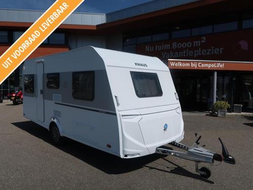 Knaus Sport 460 EU MET ACTIE PAKKET !!!, Caravans en Kamperen, Caravans, tot en met 4, 1000 - 1250 kg, Overige, Knaus, 2 aparte bedden