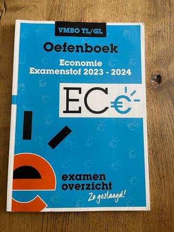 Oefenboek Economie VMBO TL/GL 2023-2024 beschikbaar voor biedingen