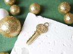 14 Karaat Gouden Sleutel, Sieraden, Tassen en Uiterlijk, Overige voorstellingen, Ophalen of Verzenden, Zo goed als nieuw, Goud