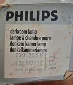 Philips Doka Lamp E27 Geel PF713E Vintage, Ophalen of Verzenden, Gebruikt, Doka-onderdelen