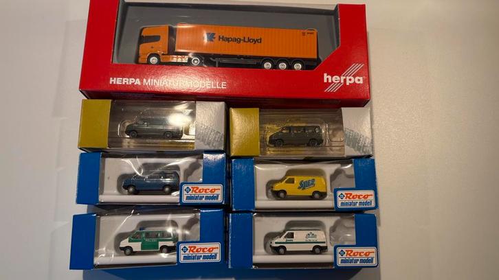 Automodellen schaal 1:120/spoor TT, Hobby en Vrije tijd, Modelauto's | Overige schalen, Zo goed als nieuw, Auto, Ophalen of Verzenden