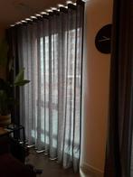 Inbetween gordijn Veneta antraciet, Huis en Inrichting, Stoffering | Gordijnen en Lamellen, Gebruikt, 200 cm of meer, Ophalen of Verzenden