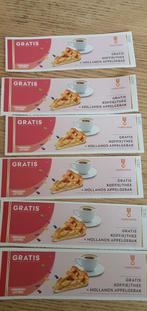 Madurodam gratis koffie en appelgebak, Tickets en Kaartjes, Eén persoon, Kortingsbon