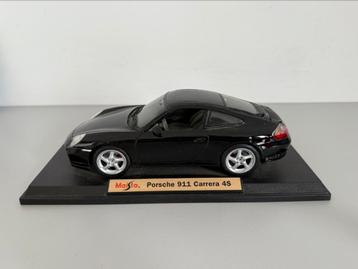 ALS NIEUW Maisto 1:18 - Porsche 911 Carerra 4S beschikbaar voor biedingen