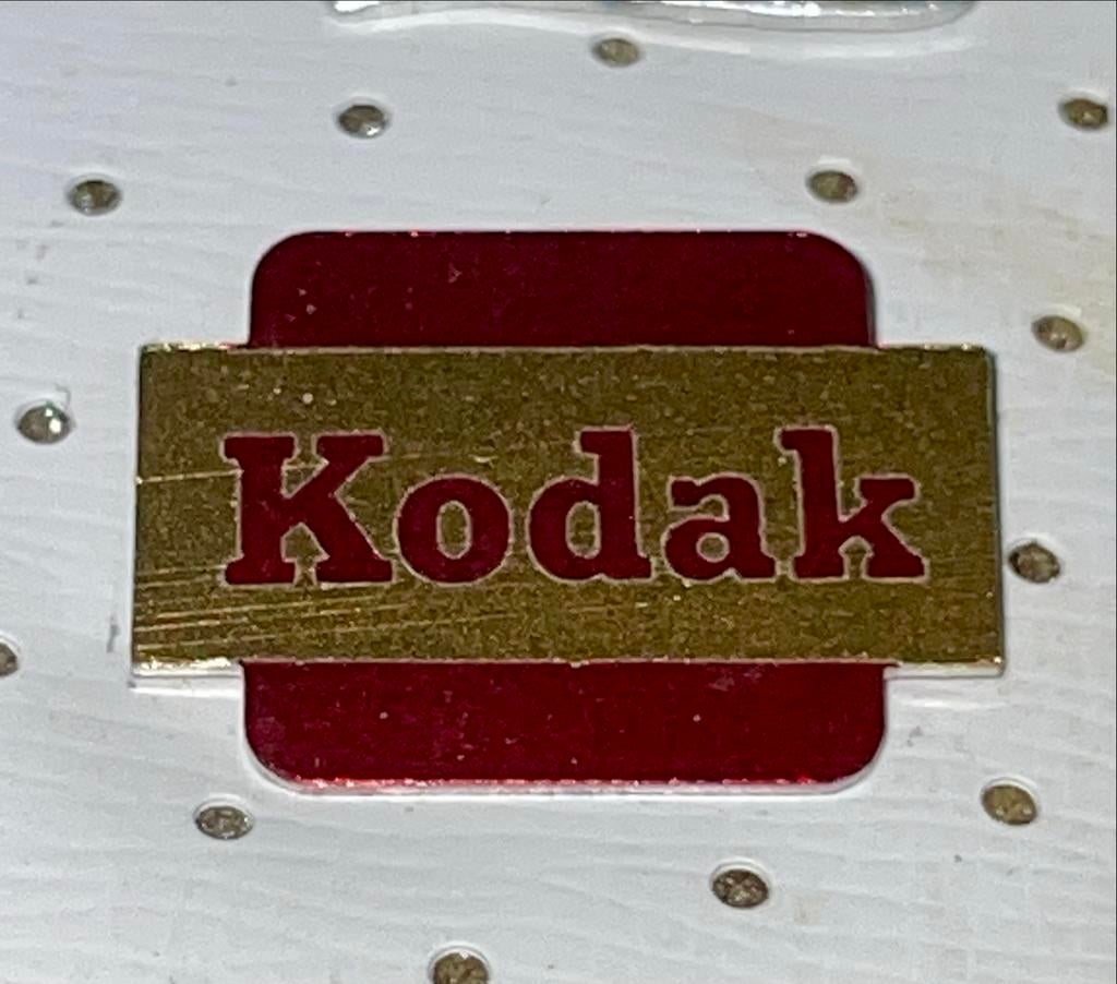 Vintage Kodak Reclame Speldje, Ophalen of Verzenden, Gebruikt, Reclamebord