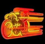 Cafe racer board track motor licht reclame neon decoratie, Lichtbak of (neon) lamp, Nieuw, Ophalen of Verzenden, Info@americansaleshop.nl