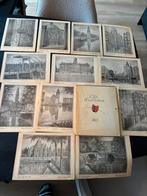 Vintage Art Prints Leo Meijer jr Old Amsterdam prints, Ophalen of Verzenden