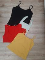 Koopje 4 zomertopjes, Maat 38/40 (M), Zwart, Ophalen of Verzenden, Zo goed als nieuw