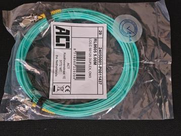 ACT - MMF - LC/LC OM3 Glasvezelkabel - RL9605 - 5 Meter beschikbaar voor biedingen