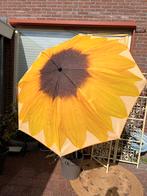 Vrolijke grote Zonnebloem parasol, Ophalen of Verzenden, Zo goed als nieuw