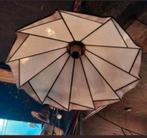 Vintage Tiffany Hanglamp Glas in Lood, Gebruikt, Vintage, Ophalen of Verzenden, Glas
