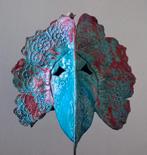 keramiek vogel masker op voet., Antiek en Kunst, Ophalen