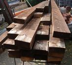 balken meest 65x150 mm ruw en verduurzaamd met carbolineum, Tuin en Terras, Palen, Balken en Planken, Ophalen, Gebruikt, 250 cm of meer