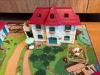 Schleich Landhuis COMPLEET + extras, Ophalen of Verzenden, Zo goed als nieuw