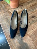 Pauw Panara - Pumps - mt 39 - blauw - suède - hakhoogte 7 cm, Pumps, Blauw, Pauw, Ophalen of Verzenden
