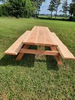 Douglas picknicktafels 300cm, Ophalen, Nieuw, Rechthoekig