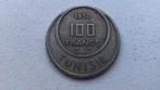 Frans Tunesie 100 francs 1950., Ophalen of Verzenden, Overige landen