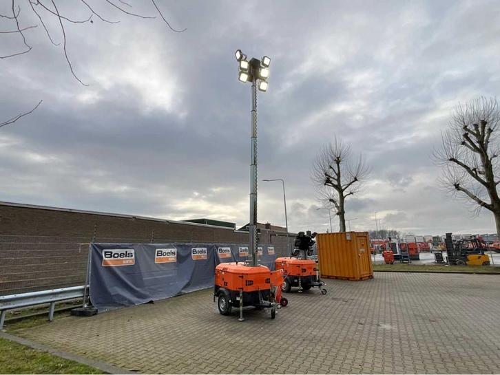 2015 TowerLight VB-9 LED Lichtmast aggregaat aanhangwagen LE, Auto diversen, Aanhangers en Bagagewagens, Gebruikt