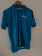 Blauw Hoka One One Polo Shirt - Maat M, Ophalen of Verzenden, Zo goed als nieuw, Maat 48/50 (M), Blauw