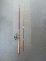 Complete Vishengel Set met Molen, Watersport en Boten, Hengelsport | Karpervissen, Ophalen of Verzenden, Gebruikt