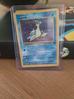 lapras base set #10, Hobby en Vrije tijd, Verzamelkaartspellen | Pokémon, Ophalen of Verzenden, Gebruikt, Losse kaart