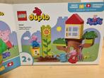 Duplo peppa big tuin, Kinderen en Baby's, Speelgoed | Duplo en Lego, Ophalen of Verzenden, Zo goed als nieuw, Complete set, Duplo