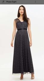 Nieuwe Phase Eight tule avondjurk met zilveren pareltjes M, Maat 38/40 (M), Galajurk, Nieuw, Ophalen of Verzenden