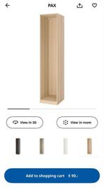 Ikea Pax Basiselement 50 cm, Met plank(en), Kunststof, 200 cm of meer, Zo goed als nieuw
