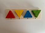 Houten Puzzel - Playtive Geometric Puzzle, Ophalen of Verzenden, Zo goed als nieuw, Van hout, Minder dan 10 stukjes
