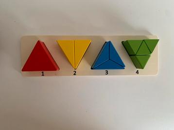 Houten Puzzel - Playtive Geometric Puzzle beschikbaar voor biedingen