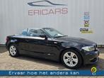 BMW 1 Serie Cabrio 118i High Executive M PAKKET LEER PDC, Auto's, BMW, 1-Serie, Euro 5, Zwart, Cabriolet