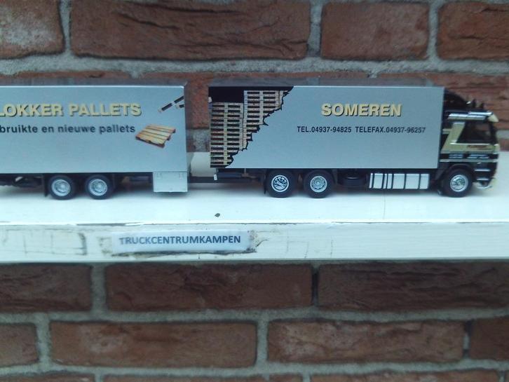 Tekno  Scania  3  Serie  van  Plokker  Pallets., Hobby en Vrije tijd, Modelauto's | 1:50, Nieuw, Bus of Vrachtwagen, Tekno, Ophalen of Verzenden