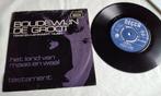 SINGLE Boudewijn De Groot Het Land van Maas en Waal VG++/NM, Cd's en Dvd's, Vinyl Singles, 7 inch, Single, Ophalen of Verzenden