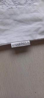 Broderie, 1 persoonsovertrek +sloop, Ophalen of Verzenden, Eenpersoons, Kussen