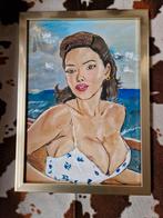 Naakt schilderij, Ophalen of Verzenden