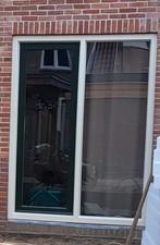 Kiepschuifpui kunststof dubbelglas, Doe-het-zelf en Verbouw, Deuren en Horren, Ophalen, Gebruikt, 120 cm of meer, Buitendeur