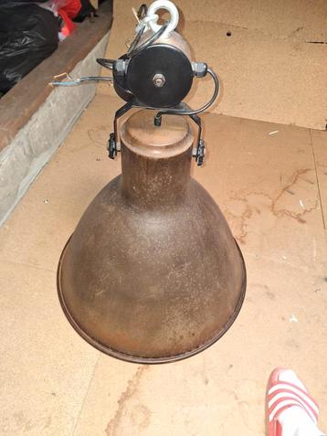 Grote Industriële Hanglamp - 70cm beschikbaar voor biedingen
