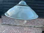 Vintage Industriële Hanglamp, Huis en Inrichting, Lampen | Vloerlampen, Ophalen, Gebruikt, Metaal, Minder dan 100 cm