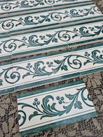 39 Art nouveau randtegels sierlijk decor Boch Freres, Antiek en Kunst, Antiek | Wandborden en Tegels, Ophalen