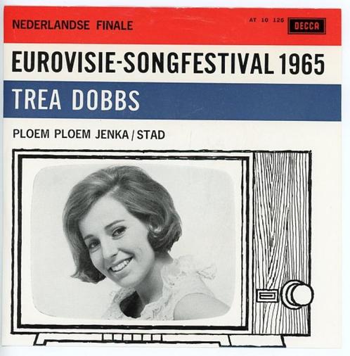 Single van Trea Dobbs - Eurovisie Songfestival 1965 ***, Cd's en Dvd's, Vinyl | Nederlandstalig, Gebruikt, Levenslied of Smartlap