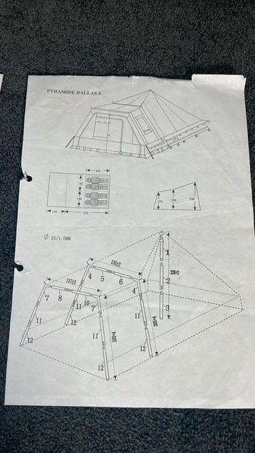 Tent beschikbaar voor biedingen