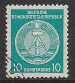 DDR 1957 35a Dienst 10p, Gest, Ophalen of Verzenden, DDR, Gestempeld